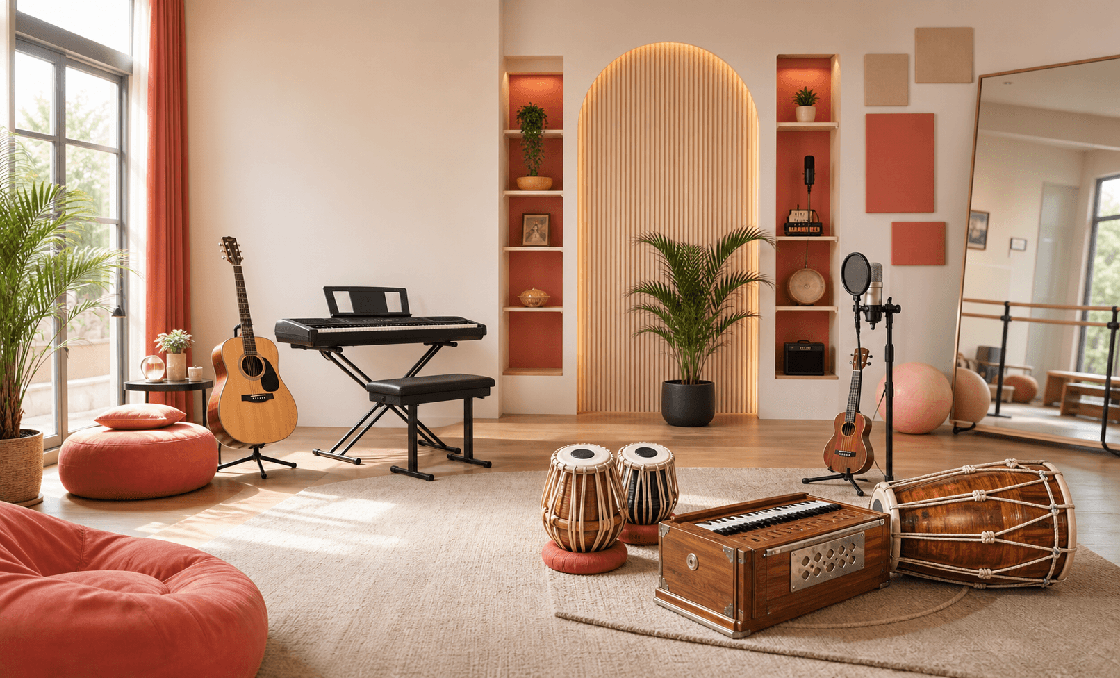 Premium music academy course studio